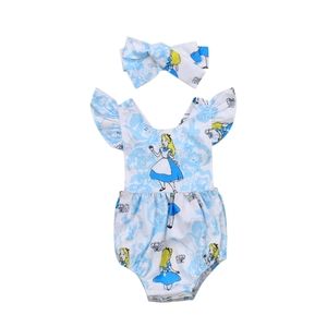 Alice Baby Girl Romper